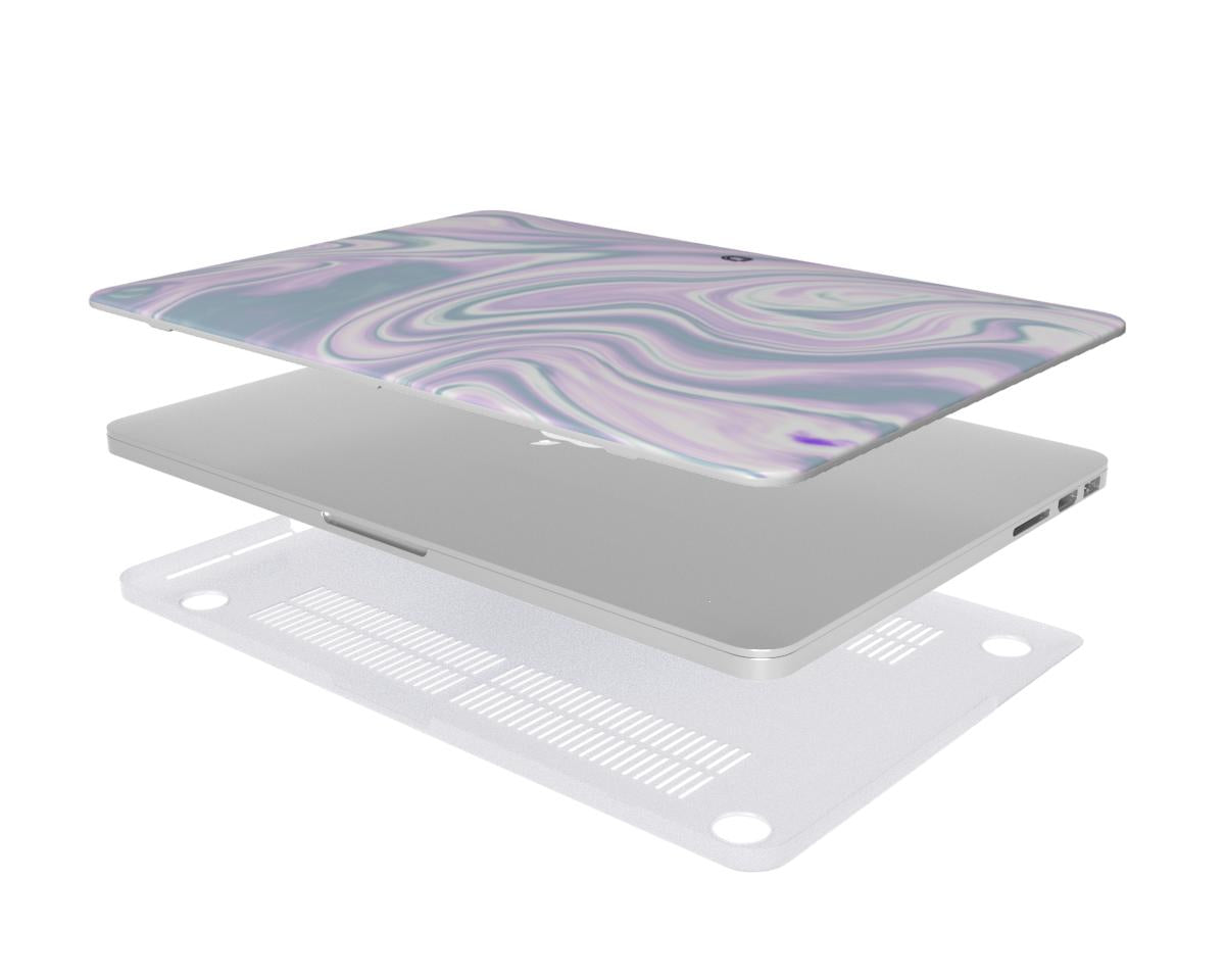 Vanilla Swirl Macbook Case