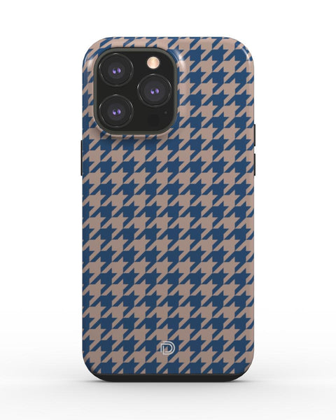 Blue Houndstooth